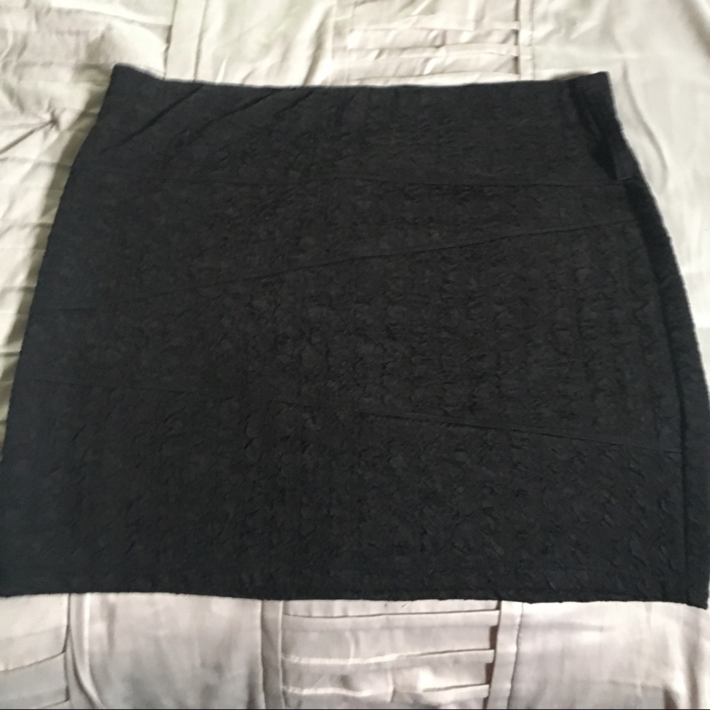 Black skirt